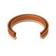 PTFE Rubber NBR FKM Back-up Ring/Check Ring/Back up Ring in Brown/Coffee Color