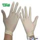 100% latex 230mm Disposable Examination Gloves For Clinics