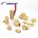 1/2 Inch Brass Push In Fittings PEX Pipe Connector For Reliable Water Supply