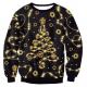 Christmas Custom All Over Print Sublimation Print Sweater Machine Washable