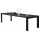 Stone Coated Rectangle Dining Table 3 Meter Heavy Duty Steel Legs