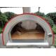 Automatic Ignition Wood Fired Stainless Pizza Oven With Large Cooking Surface