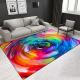 3D Printed OEM Service Living Room Carpet Area Rugs Customized Size and Thickness