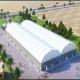 ABS Clear Roof Polygon Tent / Heavy Duty Clear Span Tent Tear Resistant