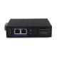 UT12FP-SC20 unmanaged industrial 2x10/100Base-Tx POE+ 1x100M-Fx SC ethernet switch DIN Rail