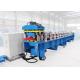 Glazed Tile Ridge Cap Roll Forming Machine With 8 - 12m / Min Forming Speed