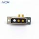 Solder Cup High Power D Sub Connector 3w3 3pin Right Angle Male DB