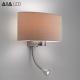 Adjustable headboard wall light & Interior led reading wall lamp bed reading light for luxury hotels