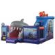 Submarine Shark Trampoline Commercial Grade Bounce House 6 X 6m Size