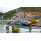 Giant Fiberglass Kids Water Playground Aqua Park Equipment For Family Water Fun