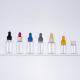 Chemical 15ml Plastic Dropper Bottle Acrylic ISO9001 Empty Ear Drop Bottle