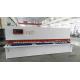 Plate Hydraulic Sheet Metal Cutting Machine NC Control 8 X 4000mm