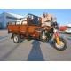 Golden Color Three Wheel Cargo Motorcycle For Long Distance Riding