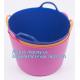 Household free sample woven plastic storage basket laundry storage basket, Foldable Storage laundry Baskets Storage Bask