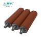 High Temperature Industrial Rubber Roller For Molding Machine Low Noise