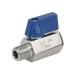 Manual Driving Mode Sanitary Stainless Steel Mini Ball Valve for Household Needs Pn63