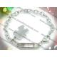 Fashion Silver Stainless Steel Jewelry Chain Bracelet for Women 2420125-39
