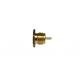 Gold Plated RF Coaxial Connectors WIFI Modules Coaxial End Connector DC 6GHz