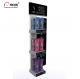 Cosmetic Marketing Display Fixture Free Standing Shampoo Display Stands