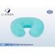 U Shaped  Travel Neck Pillow Built-in Elastic Strap Makes REACH RoHs