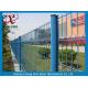 High Anti Corrosion Wire Mesh Horse Fencing , Garden Wire Fencing Green Color