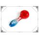 Mix Color Grav Glass Smoking Pipes 4 Inches Hand Spoon Tobacco Pipe