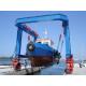 Marine Traveling Lift Mobile Gantry Crane Boat Hoist 50ton