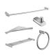 SGS Silver Stainiless Steel 304 Bathroom Accessories Set Modern Bathroom