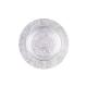 Hot selling High Quality Silver Decoration Glass Charger Plate for Dinnerware