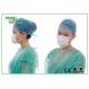 Lightweight Disposable Face Mask 3ply With Ear Loop , Poly Cellulose Materials