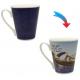 New technology advertising magic mugs color changing coffee cups