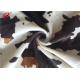 Animal Skin  Print 100 % Polyester Velvet Fabric Sofa Cover Textile Material