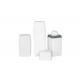 Square Shape PP Cream Airless Bottle 15ml 30ml 50ml with Round Pump Cosmetic Vacuum Packaging Container UKA12