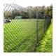 Galvanized PVC Coated Chain Link Fence Customized Diamond Wire Mesh Panels in Industry