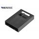 Black Anodized Aluminum Shell / Extruded Aluminum Project Box For Electronics