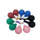 4 Pcs Color Vacuum Suction Cupping Cups  Facial Glass Cupping Set Perfect For Cupping Massage cupping treatment