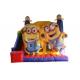 Durable Pvc Material Inflatable Bounce House Minions Series Theme Wsc-324