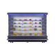 Factory Price Fruit Shop Vertical Open Front Supermarket Display Chiller