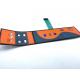 Custom Membrane Keypad With Two Flex Ribbon Cables Design