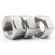 SS316 Stainless Steel Hex Nut , A2 - 70 Stainless Steel Lock Nuts Fine Threaded