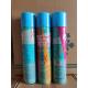 Colorful Crazy Ribbon Spray Tinplate Can For Party Celebration Decoration