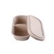 Sugarcane Bagasse Food Container Lunch Food  Bagasse Take Out Refrigerator