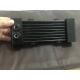 Aluminum Tube Fin motorcycle transmission engine oil cooler with aluminium finned tubes