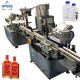 Automatic gin filling machine with sprite whisky champagne gin spirits glass bottle filling and capping machine bottling