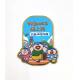 School Souvenir Badge with Clamp Commemorate Achievements