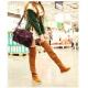 Newest Fashion Women's Knee Boots Over Knee Inner Wedge Boots Ladies Sexy Winter Snow boot