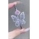 VS1 Lab Grown Diamond Bracelets Four Leaf Clover Lily Cut LV Cut Butterfly Shape