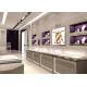 Contemporary Gray Color Jewelry Display Cases Full Assembly Structure