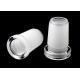 Clear Glass Bongs Accessories 18mm Male To 14mm Female Reducer Mini Converter
