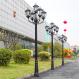 Modern LED Solar Garden Lights Repair European Courtyard Lamp 2m 4.5m Ip65